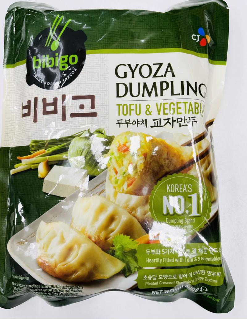 韩国 BIBIGO 豆腐 蔬菜饺子 600G