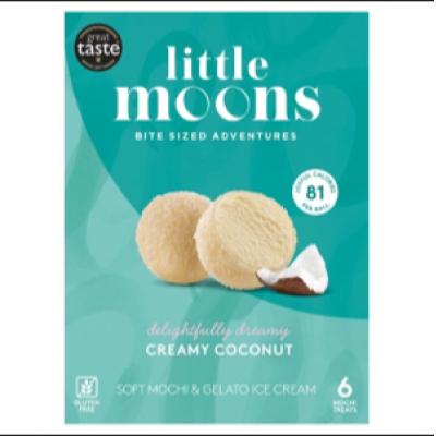 LITTLE MOON 糯米糍冰淇淋 椰子味 6个
