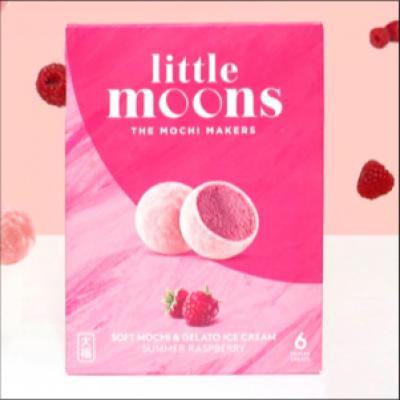 LITTLE MOONS 糯米糍冰淇淋 覆盆子味 6个