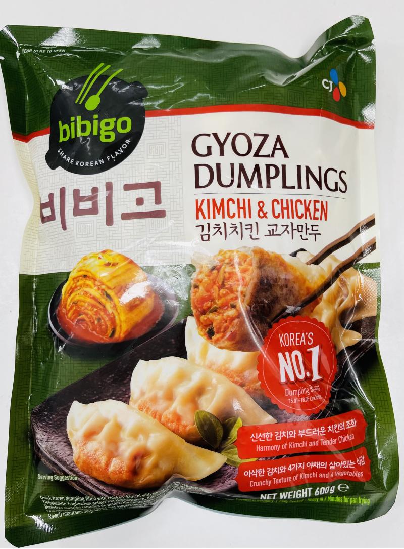 韩国 BIBIGO 泡菜鸡肉饺子 600G