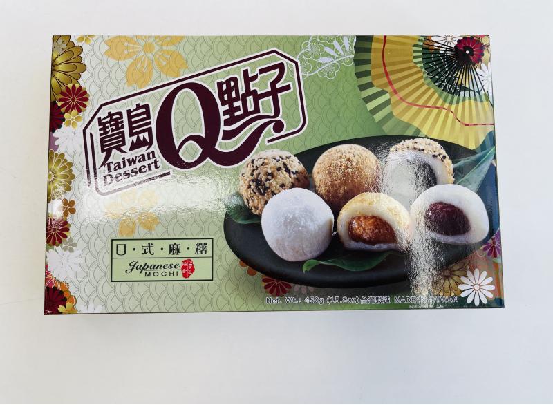 台湾 宝岛Q点子 综合 麻薯 450G