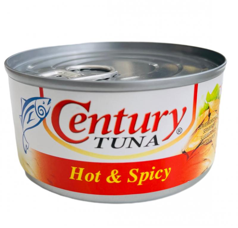 PHILIPPINE CENTURY TUNA HOT&SPICY 90G