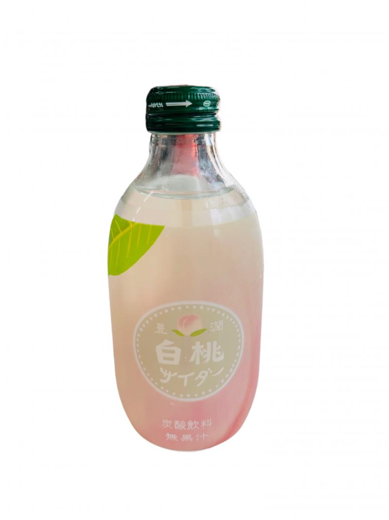 日本TOMOMASU 桃子苏打水 300ML