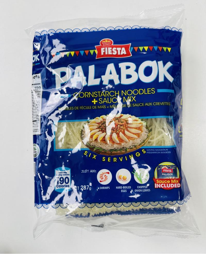 PHILIPPINES WHITE KING PALABOK PASTA WITH SAUCE INSIDE 287G