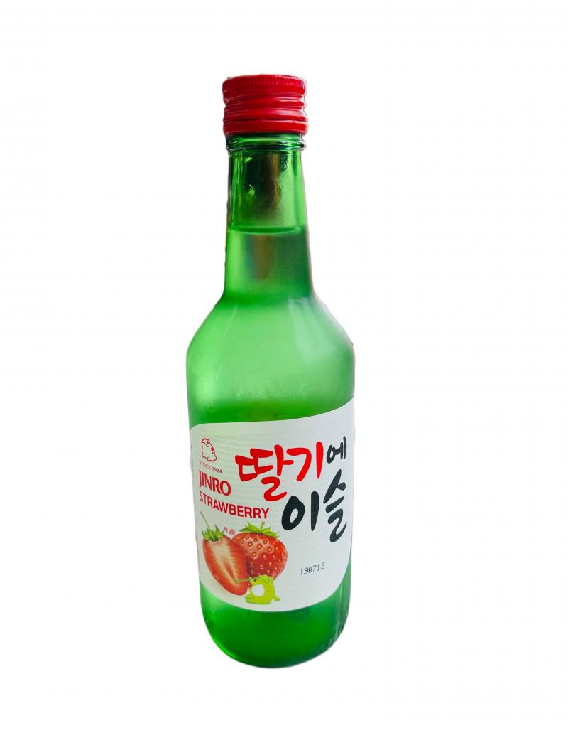 韩国 草莓味 烧酒 13%ALC 360ML