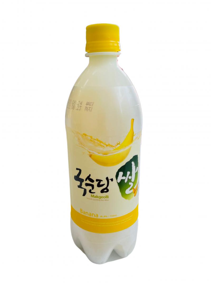 韩国 香蕉味 米酒 4%ALC 750ML
