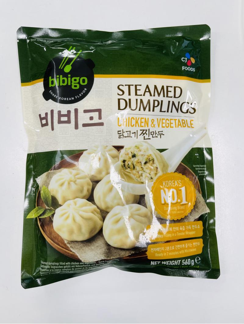 韩国 BIBIGO 鸡肉蔬菜 小笼包 560G
