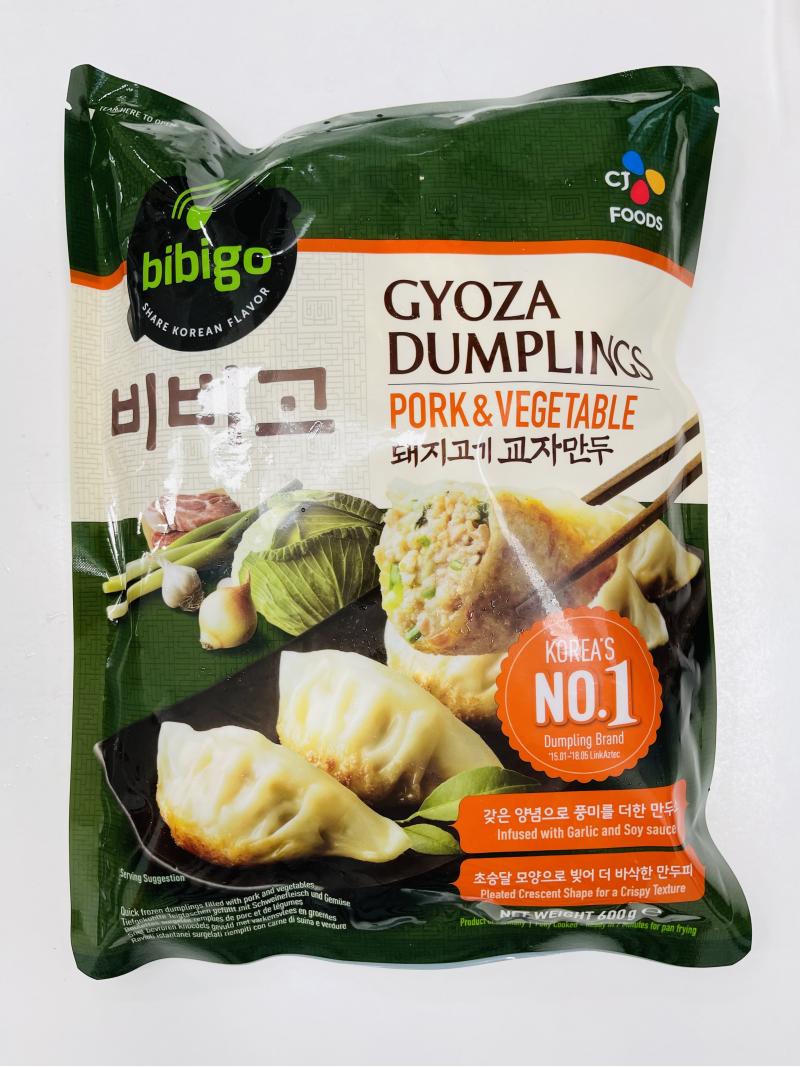 韩国 BIBIGO 猪肉蔬菜 煎饺 600G