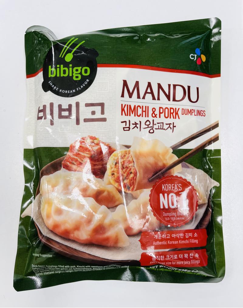 韩国 BIBIGO 泡菜猪肉水饺 525G