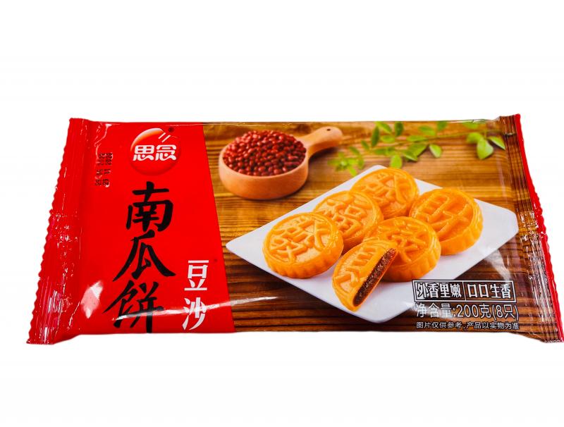 中国 思念 豆沙 南瓜饼 200G