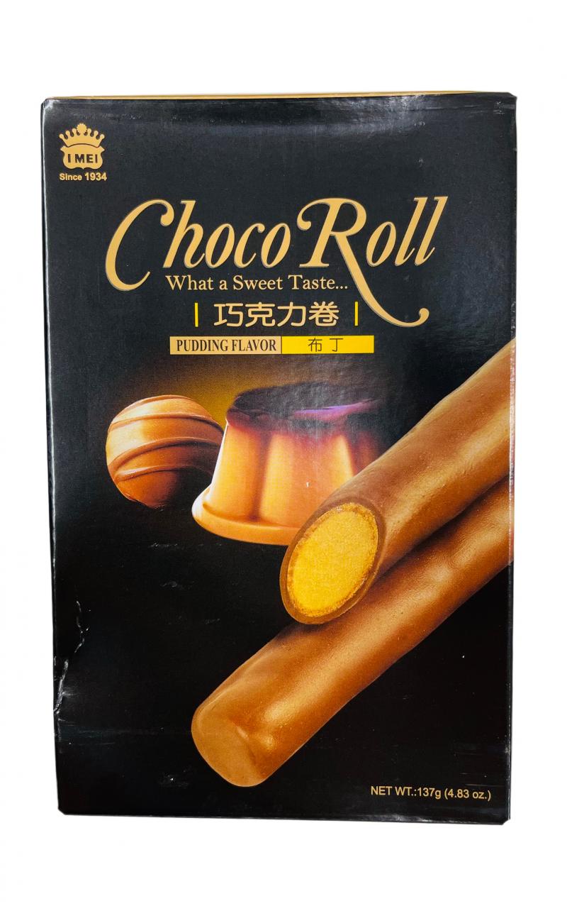 台湾 义美 布丁 巧克力卷 137G