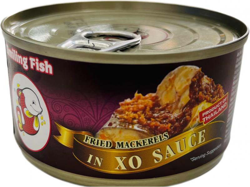 PHILIPPINE SMILING FISH FRIED MACKERELS IN XO SAUCE 160G