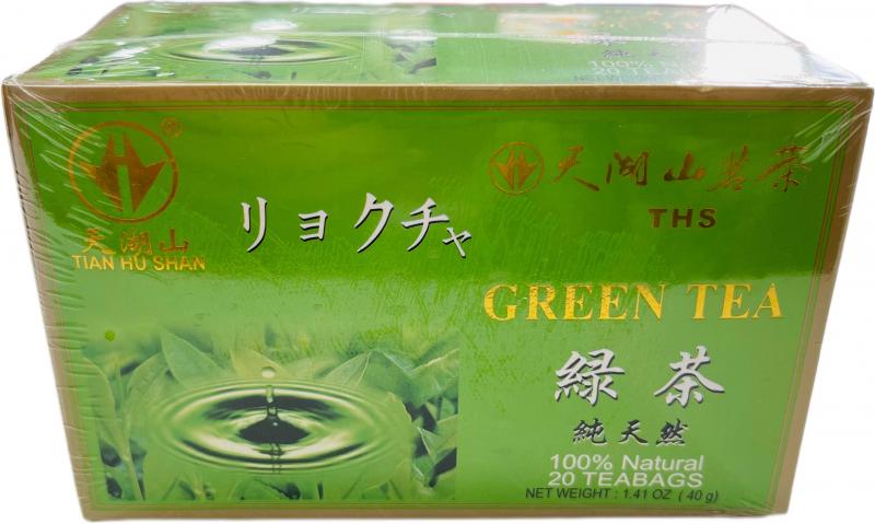 天湖山 纯天然绿茶 20包 40g