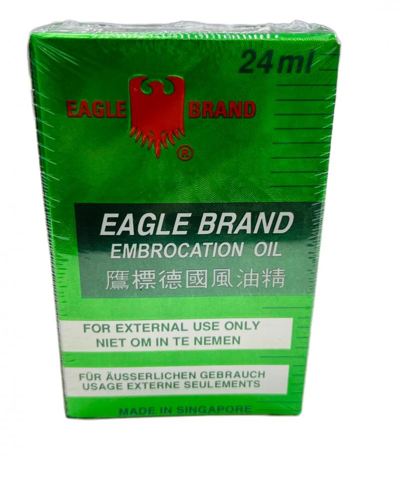 SINGAPORE EAGLE BRAND EMBROCATION OIL 24ML