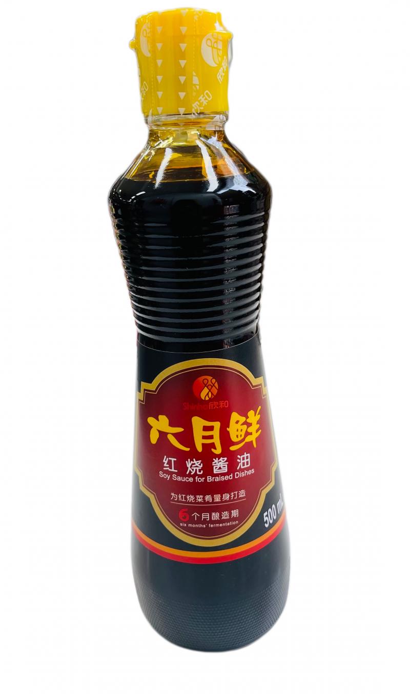 六月鲜 特级原汁酱油 500ML