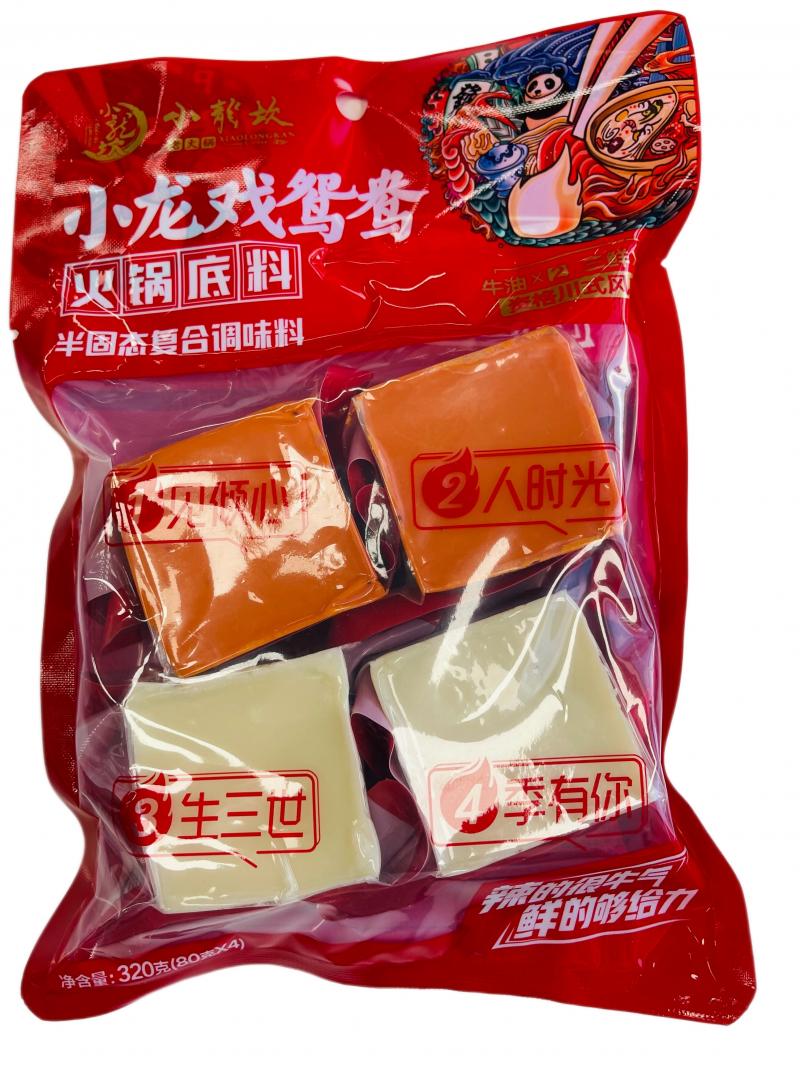 小龙坎 鸳鸯火锅底料 320G