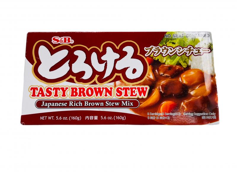 JAPANESE S B TASTY BROWN STEW 160G