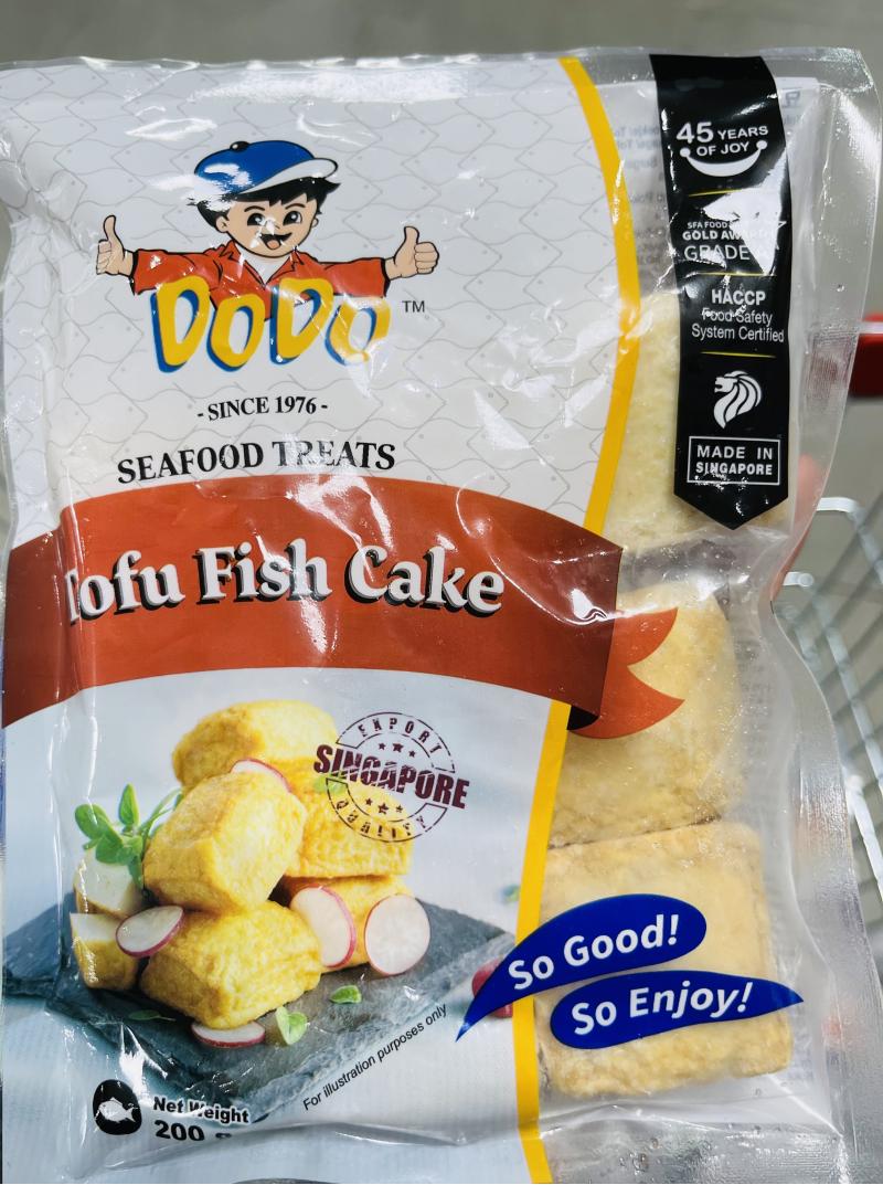 SINGAPORE DODO TOFU FISH CAKE 200G