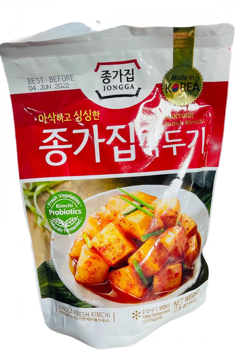 韩国 萝卜块泡菜 500G