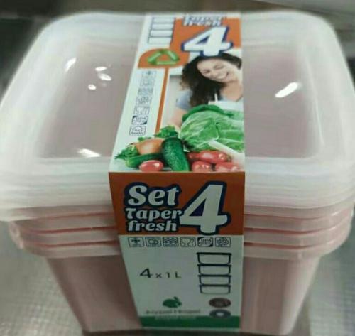 方形 大号蔬菜水果储存盒 4*1L