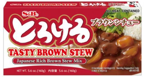 日本 S&B  浓稠炖牛肉汁 160g