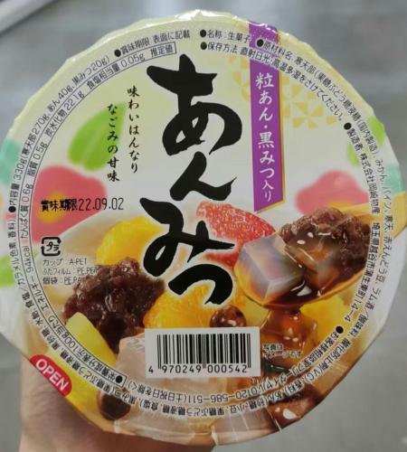 日本 红豆水果寒天冻 300g