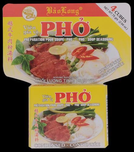 越南 BAOLONG  越式牛肉粉汤料 4块装