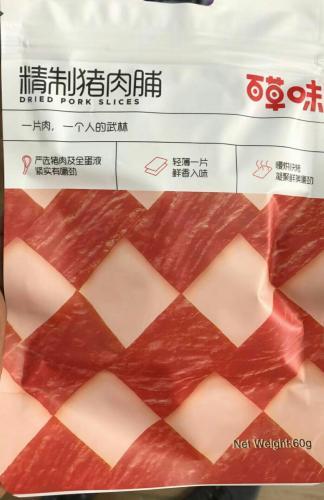 中国 百草园 精制猪肉脯 60g
