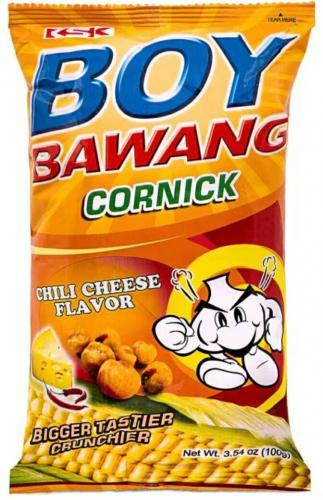 菲律宾 BOY BAWANG 辣味芝士脆玉米粒 100G