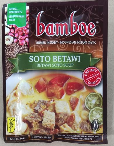 印尼 BAMBOE SOTO 巴达维味料包 65g
