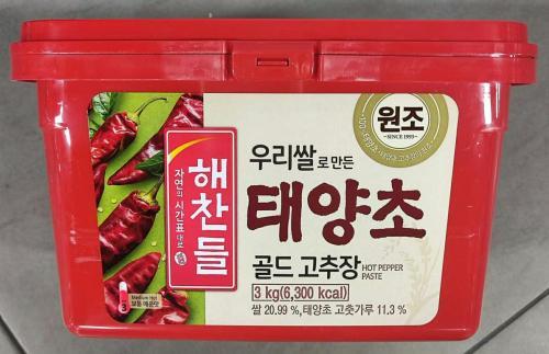 韩国 CJ 苦椒酱 3kg