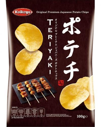 日本 湖 薯片 照烧味 100g