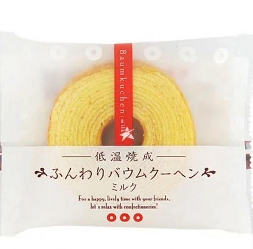 日本 太阳 年轮蛋糕 牛奶味 75g