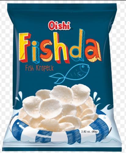 菲律宾 OISHI FISHDA 鲜虾片 80g