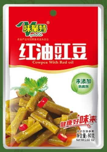 中国 味聚特 红油豇豆 80g