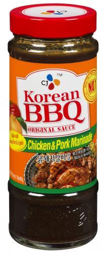 韩国 CJ 韩式烤肉酱 鸡肉 猪肉用 原味500g
