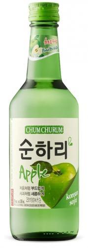 韩国 乐天 苹果味烧酒 360ML 12%Vol