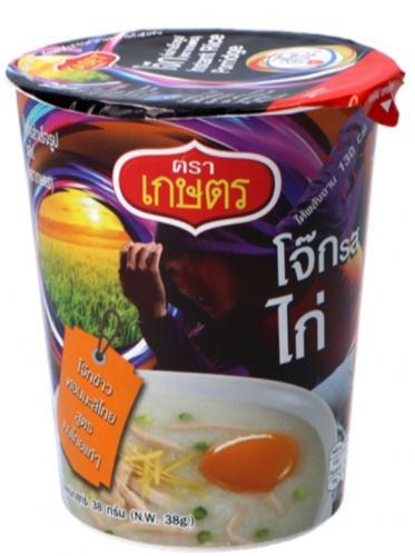 泰国 KASET 鸡肉香米粥 38g