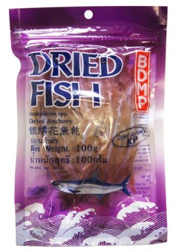 泰国 BDMP 咸凤尾鱼干 AP 100g