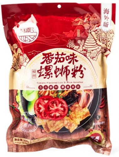 中国 螺霸王 番茄味螺蛳粉 306g