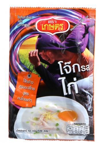 泰国 KASET 鸡肉香米粥 42g