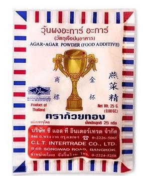 泰国 金杯牌 燕菜精 琼脂粉 25g