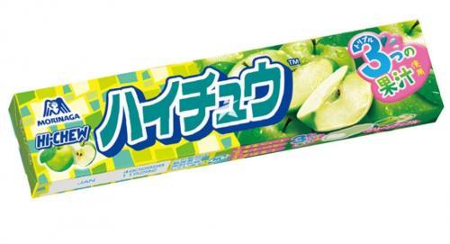 日本 MORINAGA 苹果果汁夹心糖 58g
