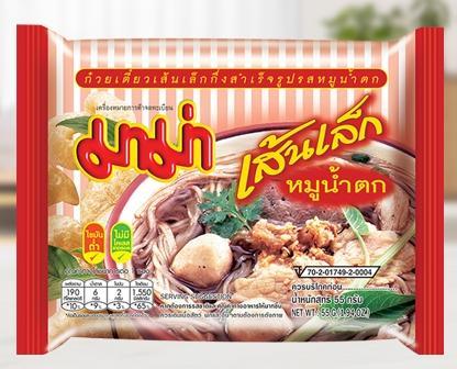 泰国 妈妈 速食辣味猪肉米线 55g