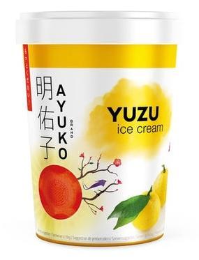 日本 明佑子 柚子冰淇淋 500ml