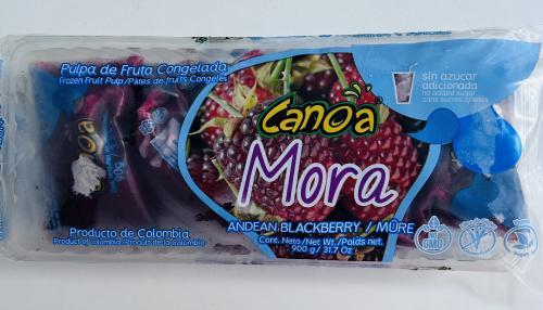 卡诺亚果肉莫拉安第斯黑莓 900G