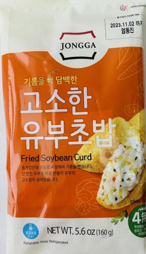 Jongga韩国炸豆腐（豆腐袋）160G