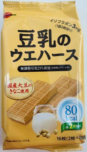 日本Bourbon豆乳威化112.8G
