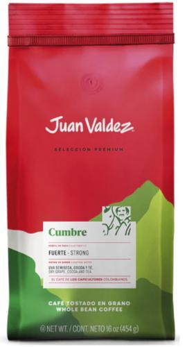 Juan Valdez Cumbre（浓咖啡粉）250G
