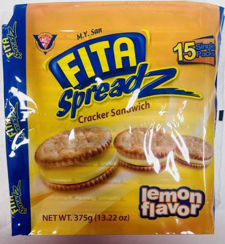 Fita Spreadz饼干夹心柠檬味375G